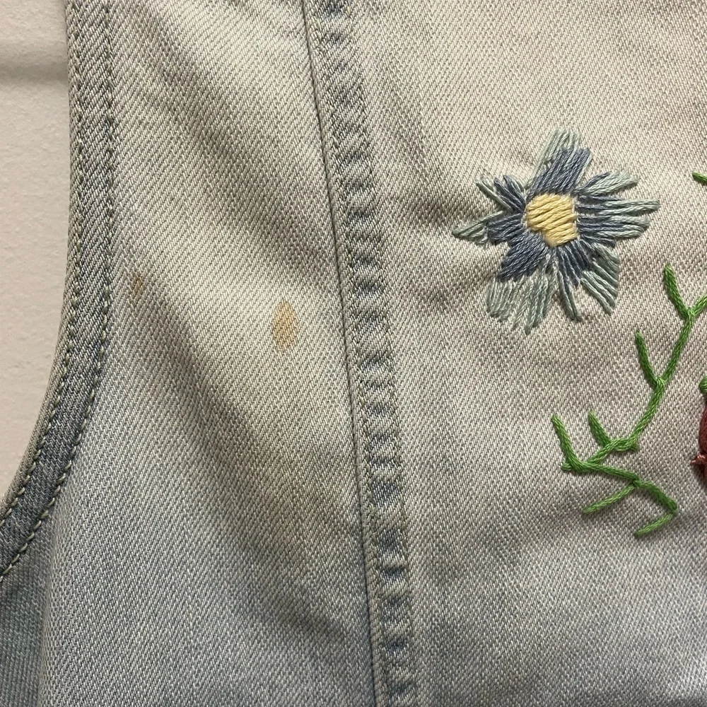 DONATING JULY 28 Denim Vest - Picture 4 of 4